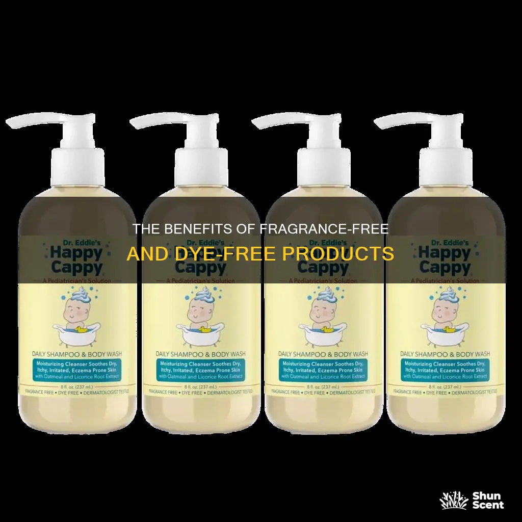 what is fragrance free and dye free