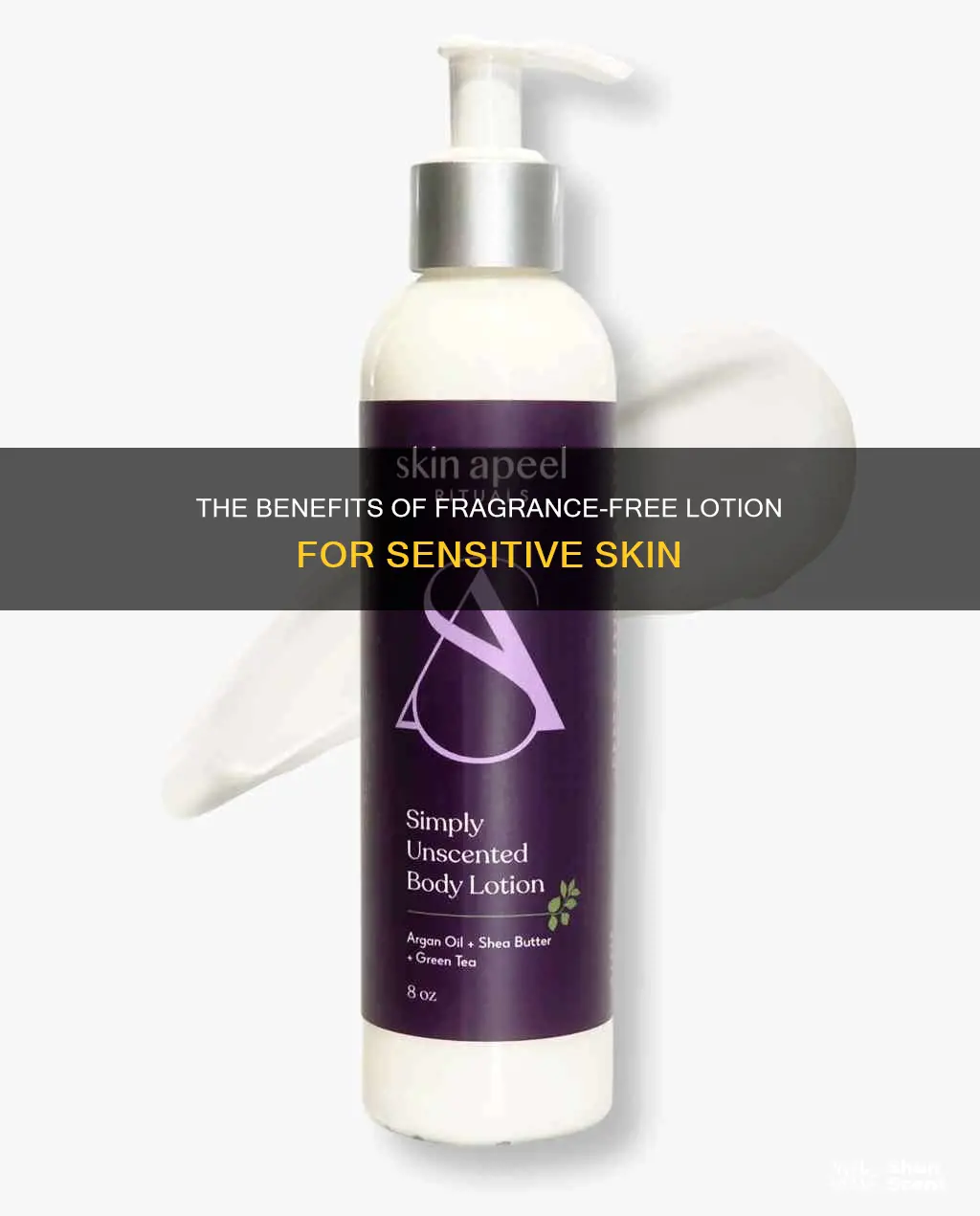 what is fragrance free lotion