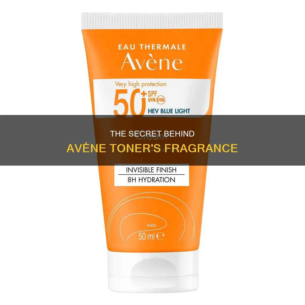 what is fragrance in avene toner