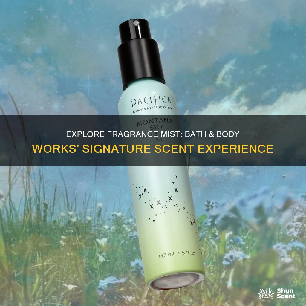 what is fragrance mist from bath and body works