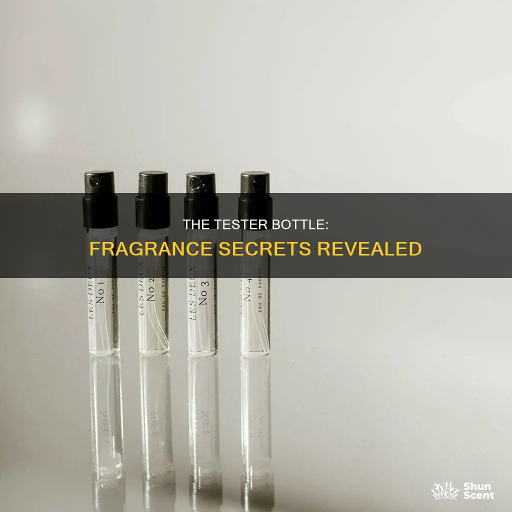 what is fragrance net tester bottle