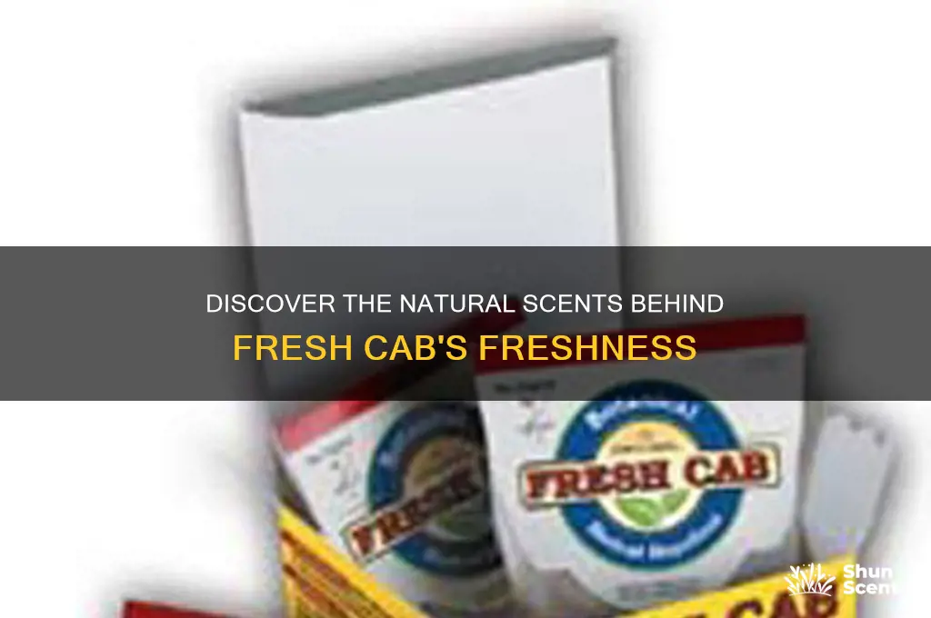 what is fresh cab scented with