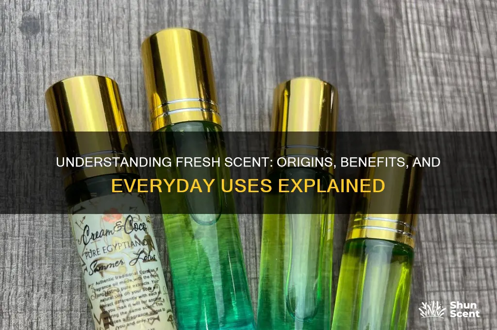 what is fresh scent