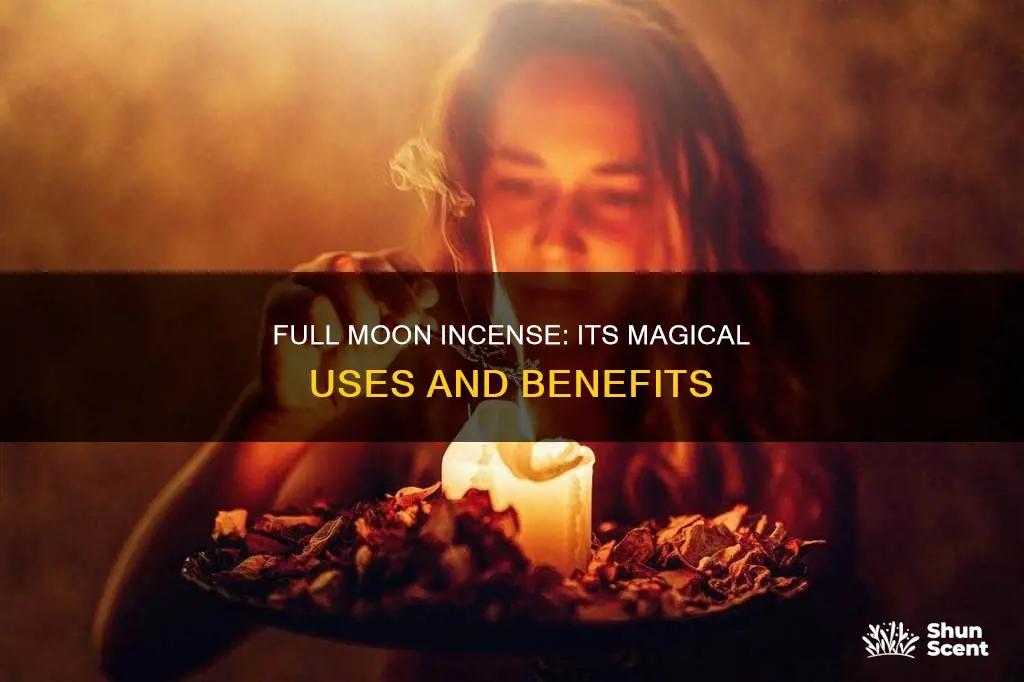 what is full moon incense used for