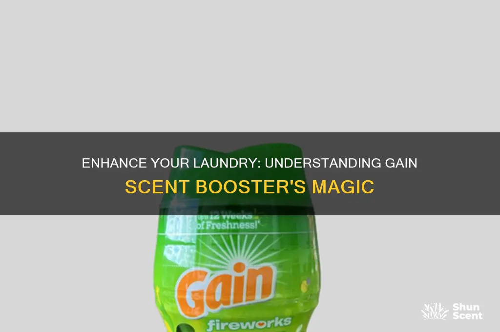 what is gain scent booster