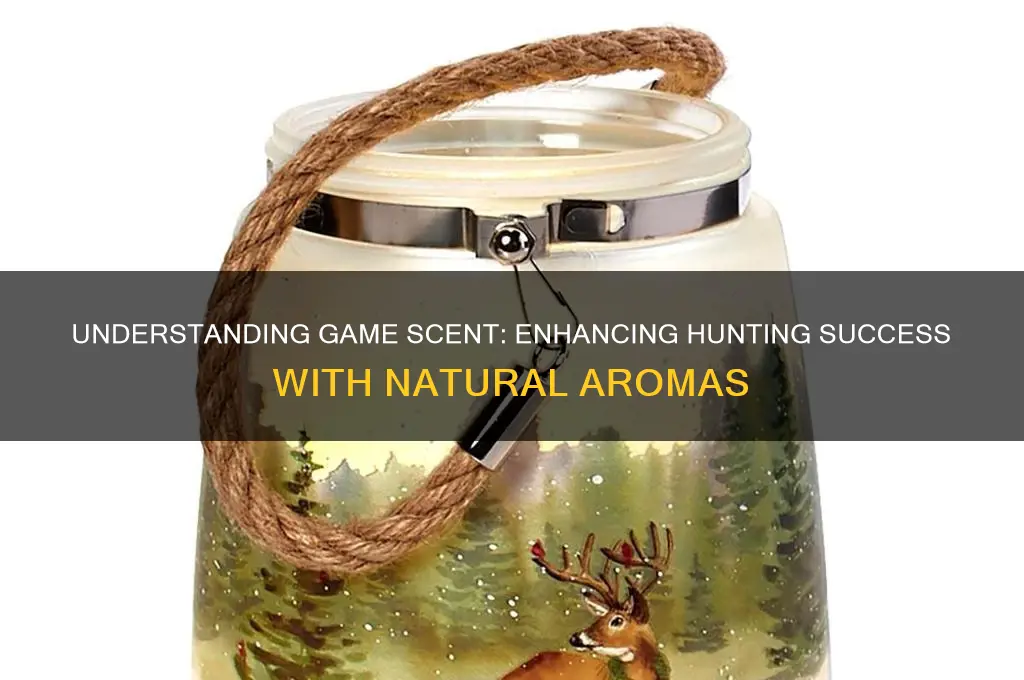 what is game scent