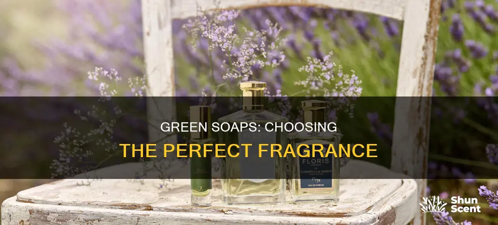 what is good fragrance to use when making green soap