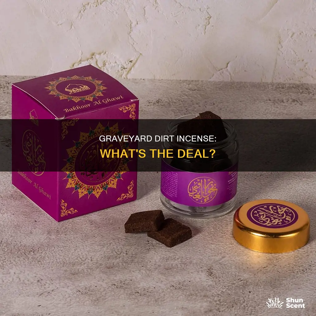 what is graveyard dirt scent incense for