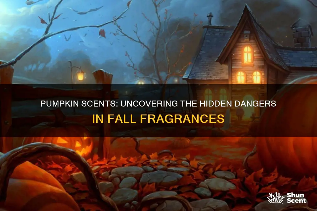 what is harmful about pumpkin scents