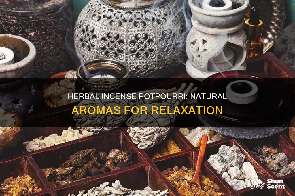 what is herbal incense potpourri