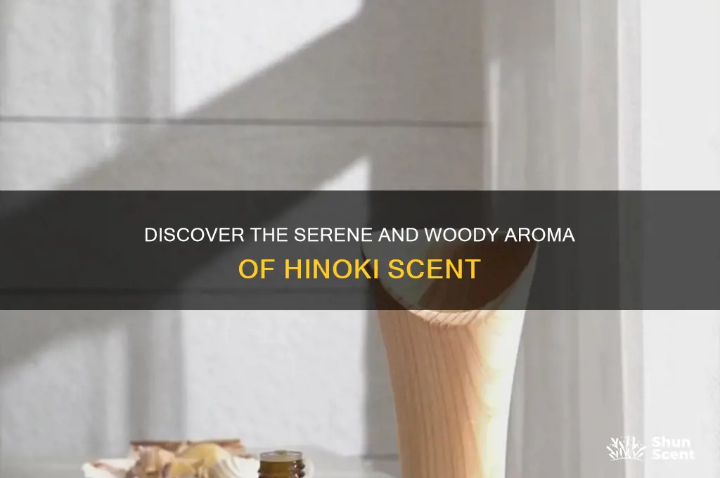 what is hinoki scent