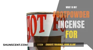 Hot Foot Powder Incense: Cleansing and Protection
