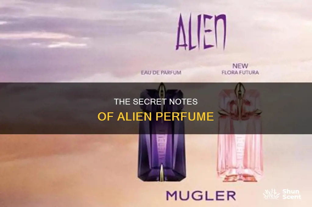 what is in alien perfume