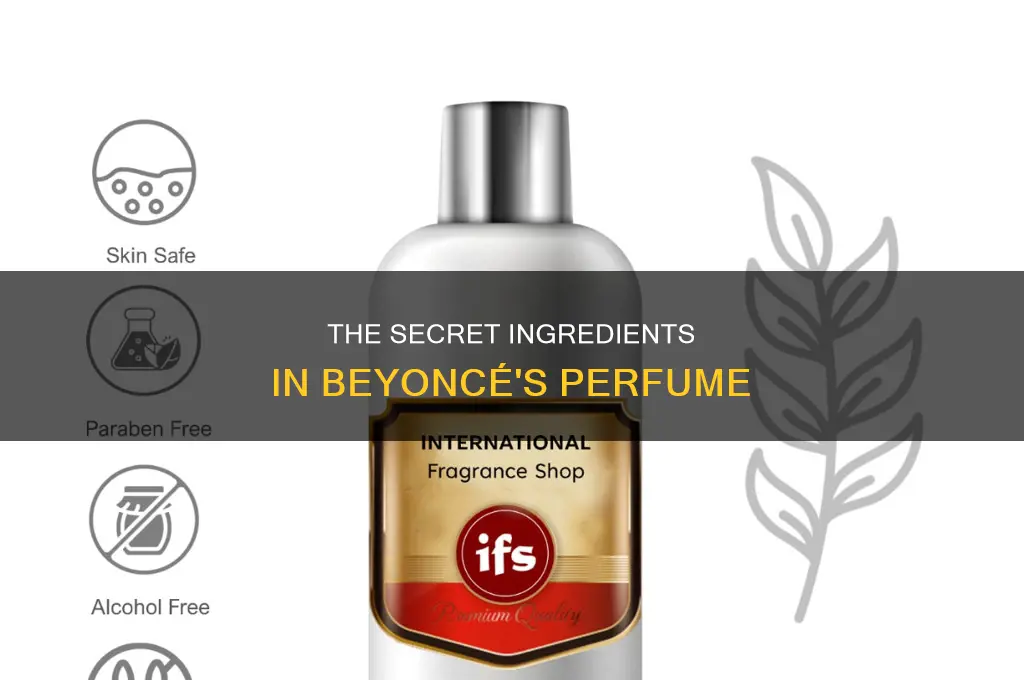 what is in bebe perfume