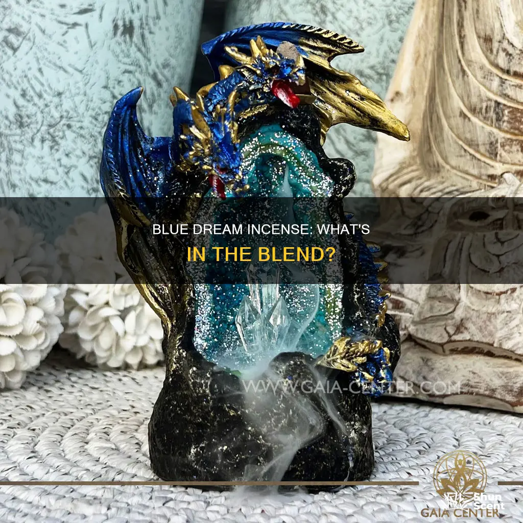 what is in blue dream incense