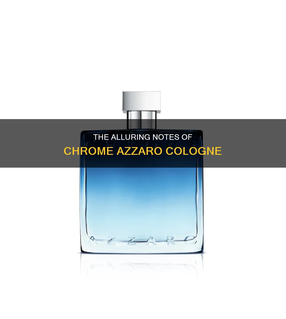 what is in chrome azzaro cologne