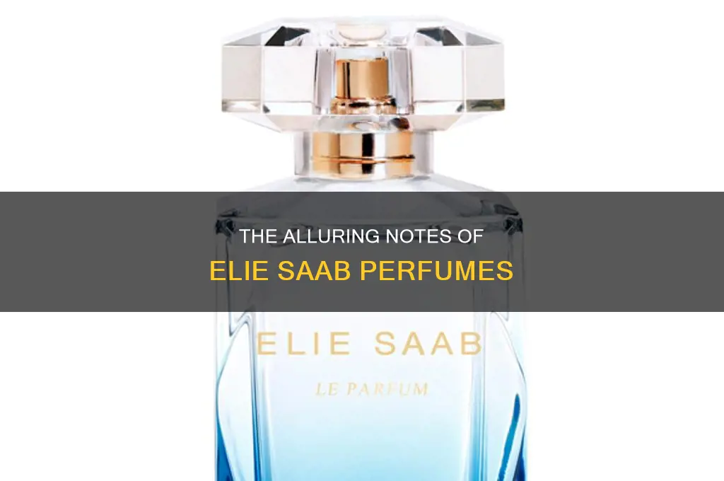 what is in elie saab perfume