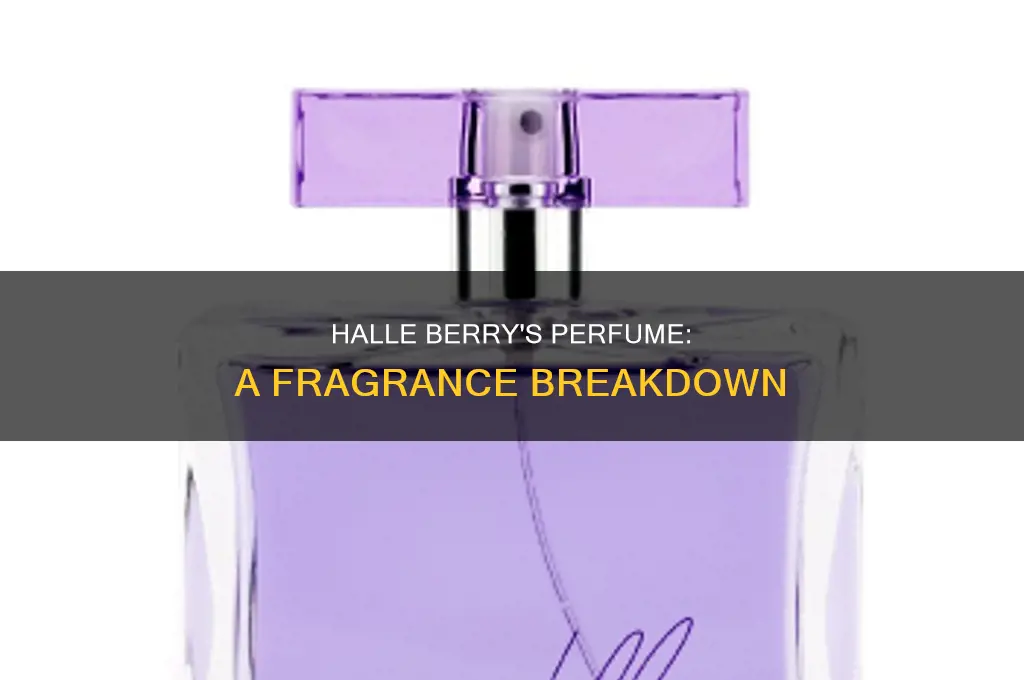 what is in halle by halle berry perfume