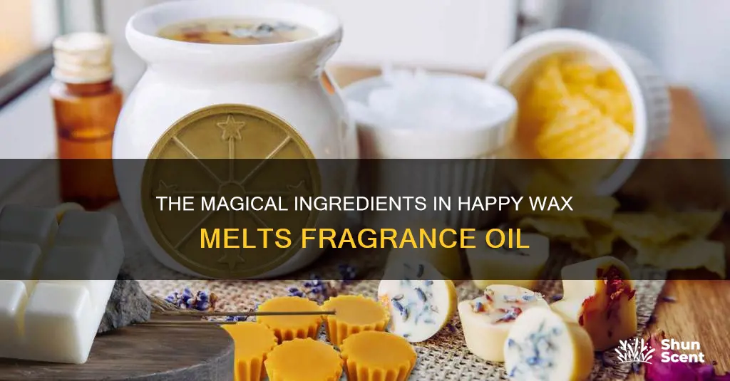 what is in happy wax melts fragrance oil