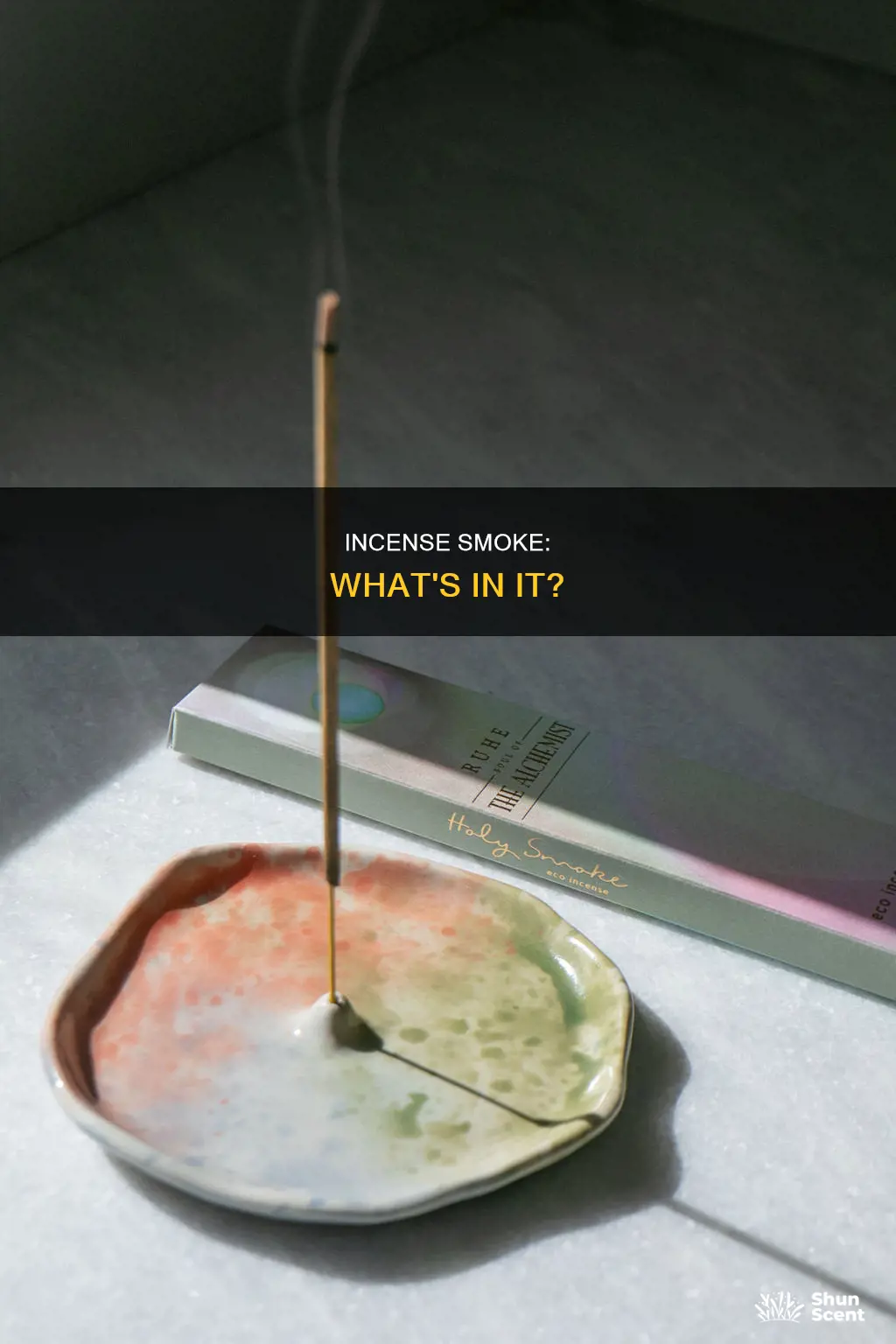 what is in incense smoke