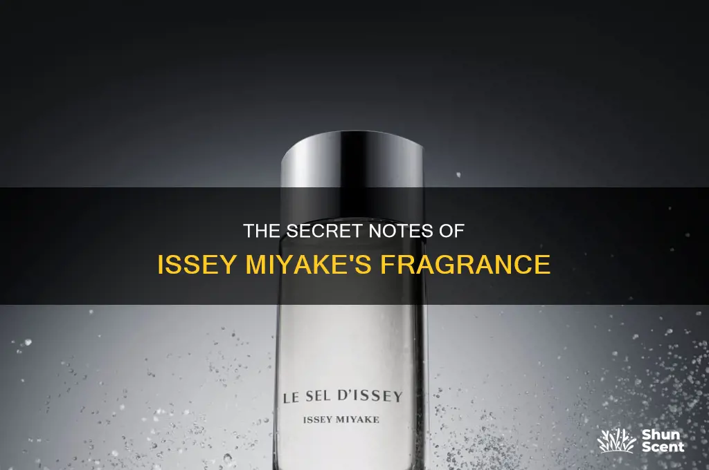 what is in issey miyake perfume
