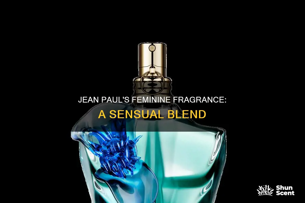 what is in jean paul female perfume