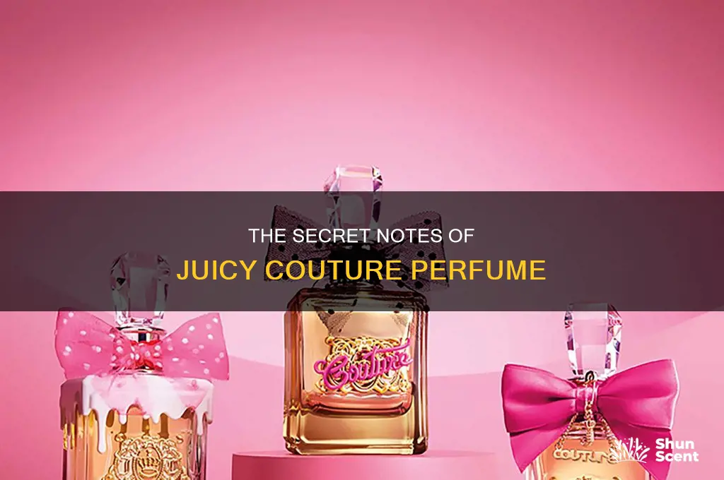 what is in juicy couture perfume
