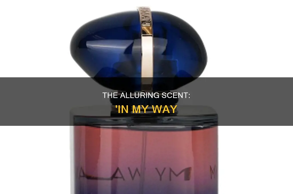what is in my way perfume