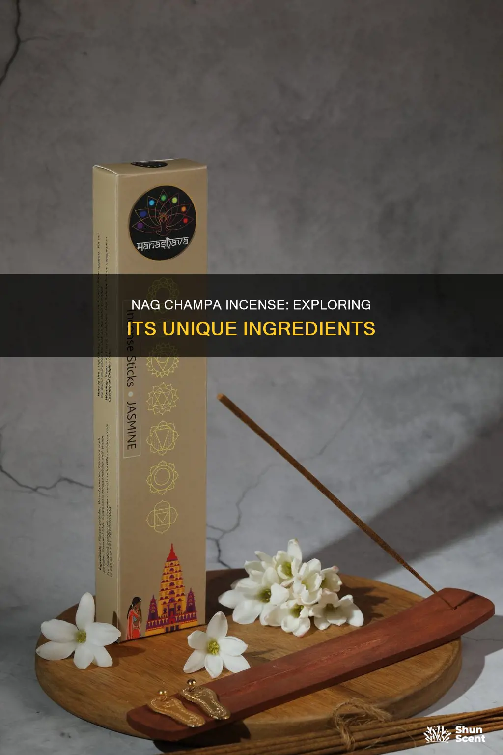 what is in nag champa incense