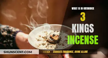 Incense Ingredients of Orthodox Three Kings