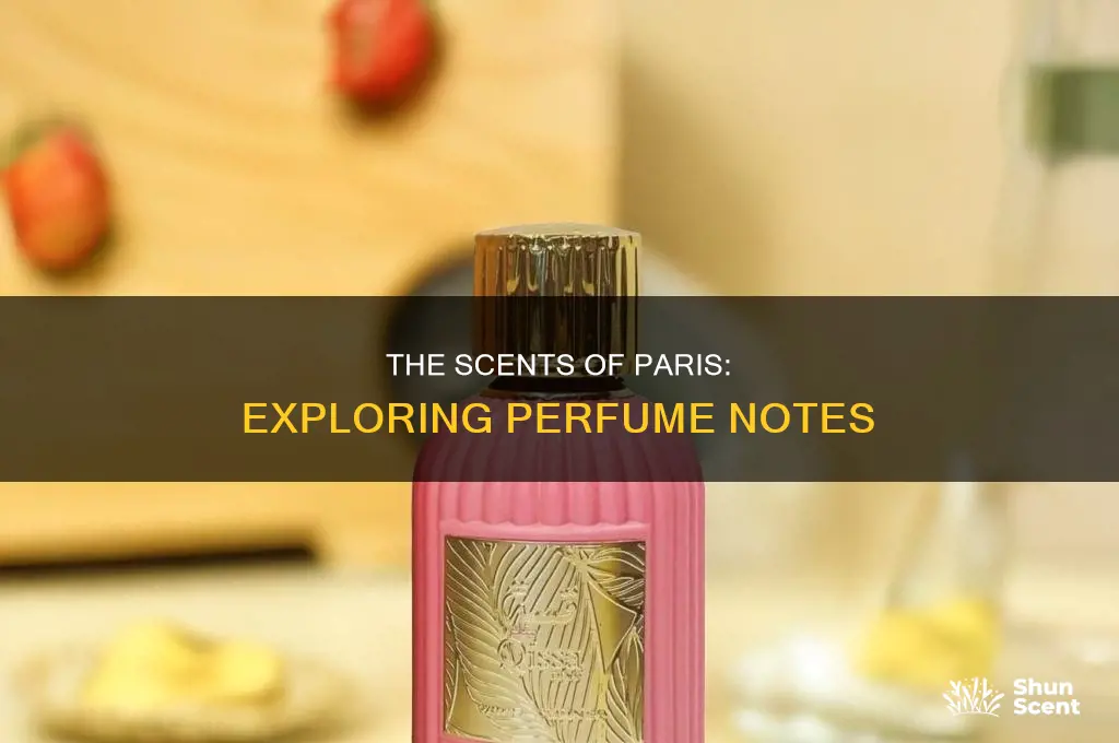 what is in paris perfume scents