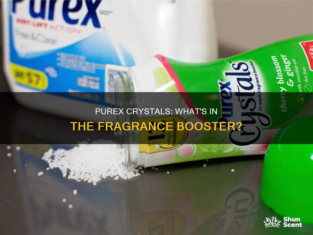 what is in purex crystals fragrance booster made of