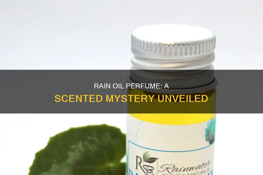what is in rain oil perfume