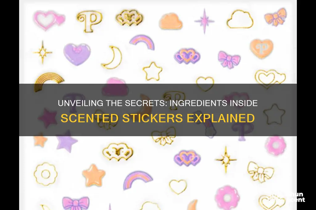 what is in scented stickers
