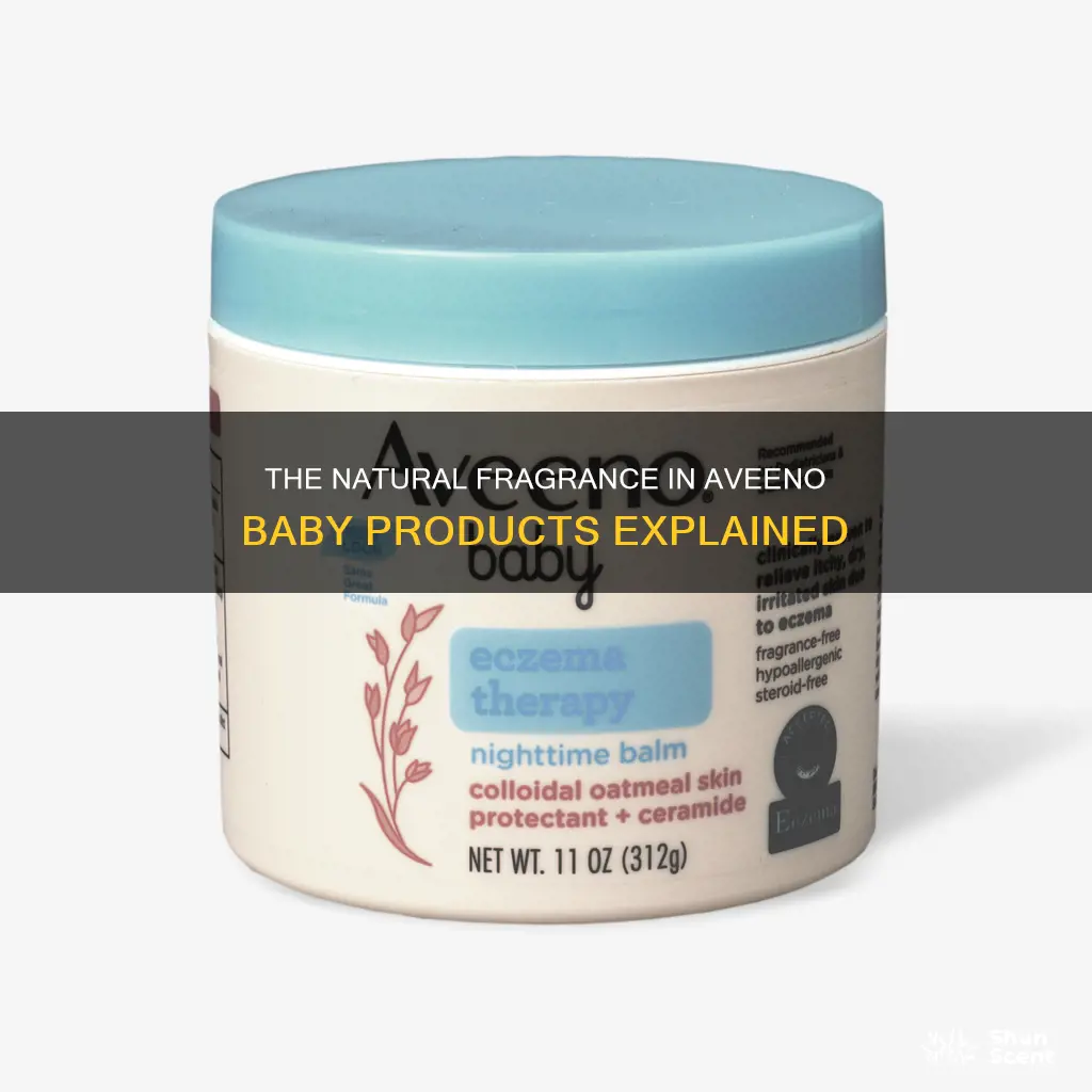 what is in the aveeno baby fragrance