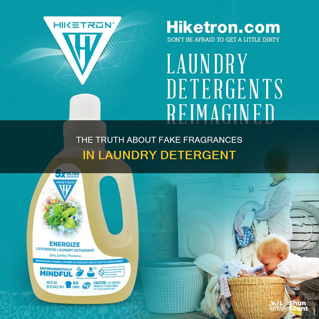 what is in the fake fragrance in laundry detergent