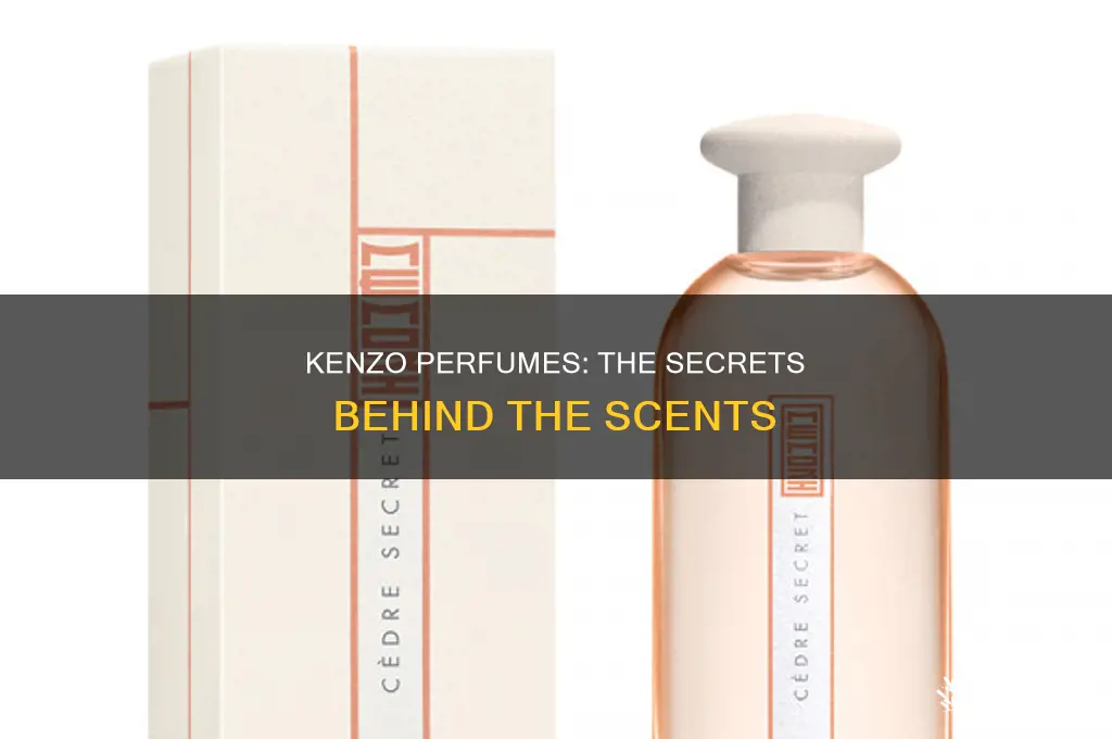 what is in the kenzo perfume