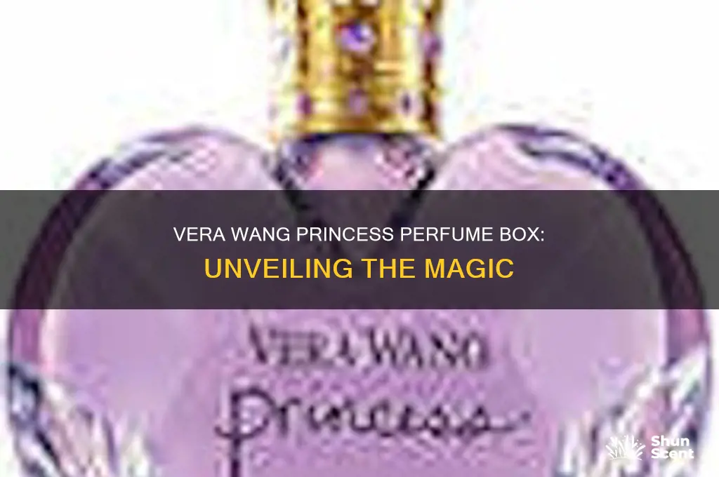 what is in vera wang princess perfume box