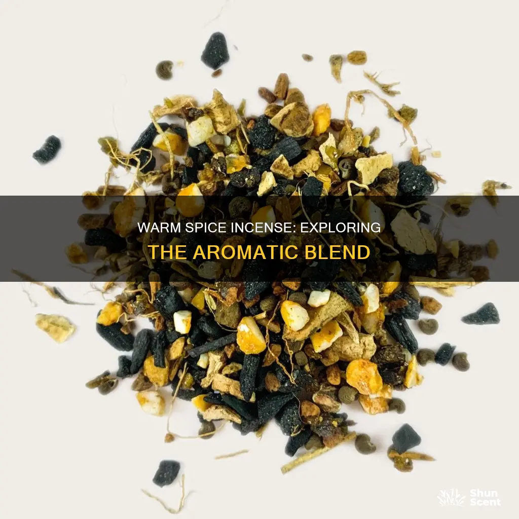 what is in warm spice incense