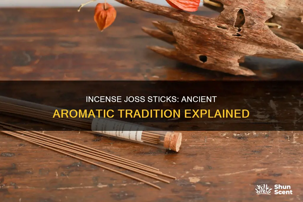 what is incense joss stick