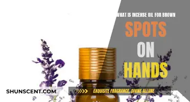 Incense Oil: Natural Remedy for Brown Spots on Hands