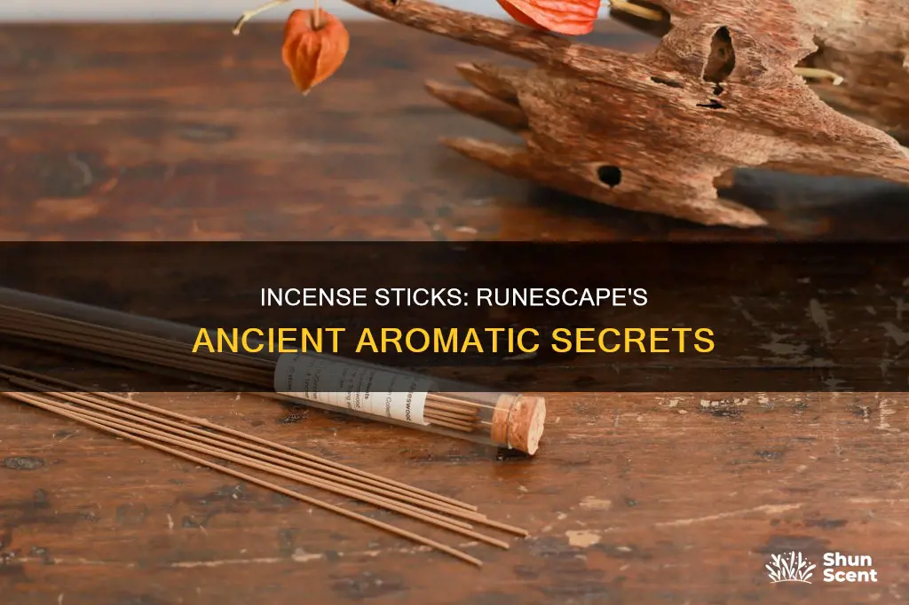 what is incense sticks runescspe