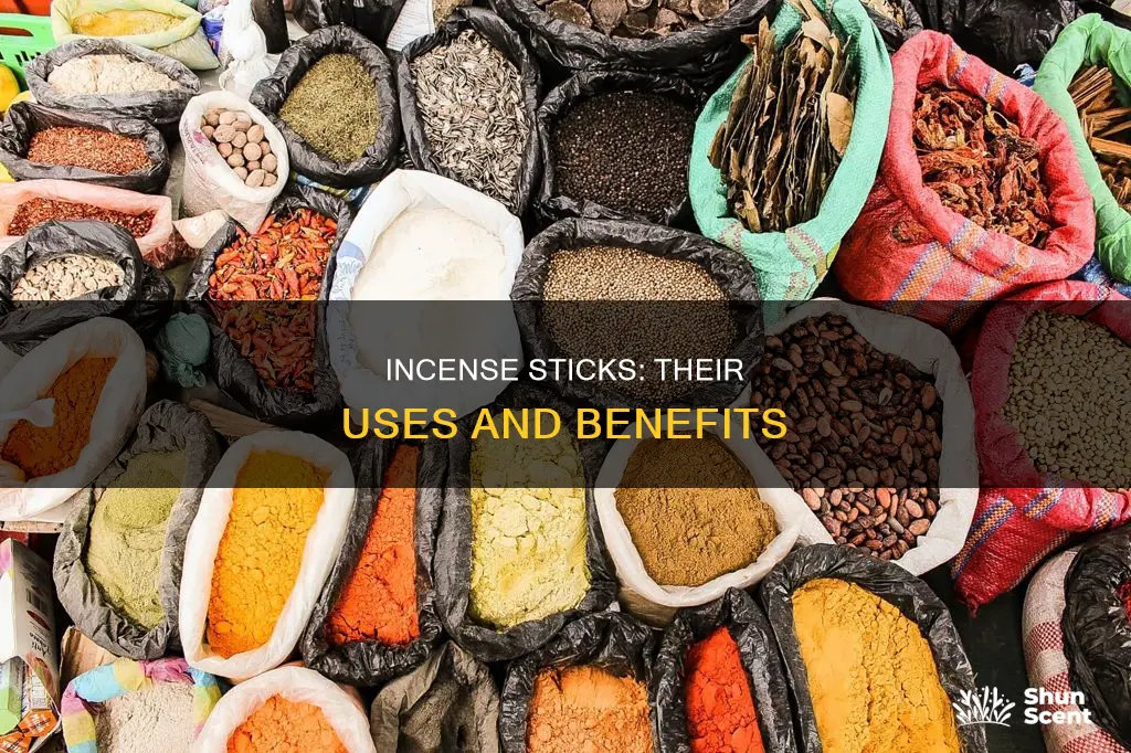 what is incense sticks used for