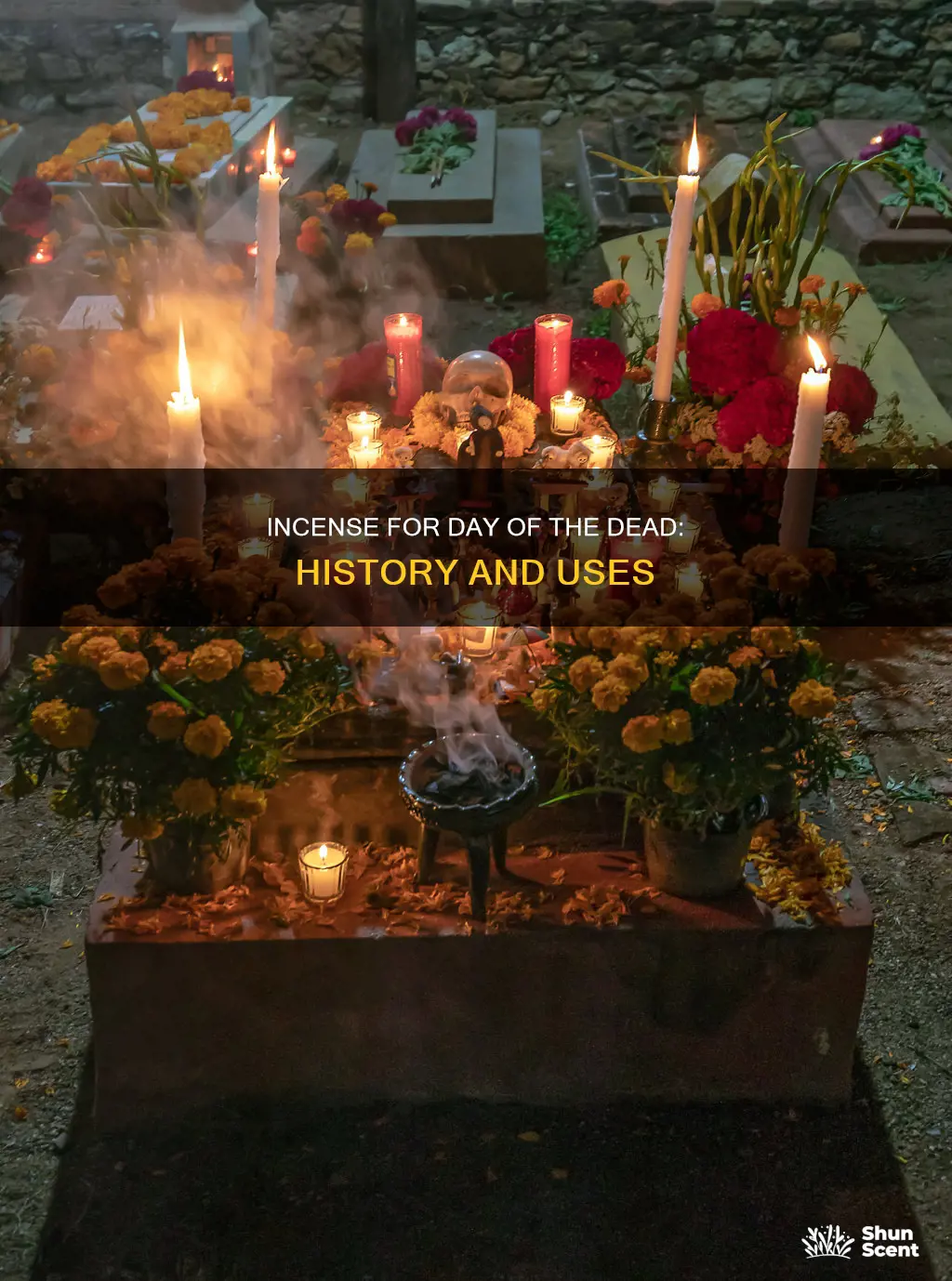 what is incense used for day of the dead