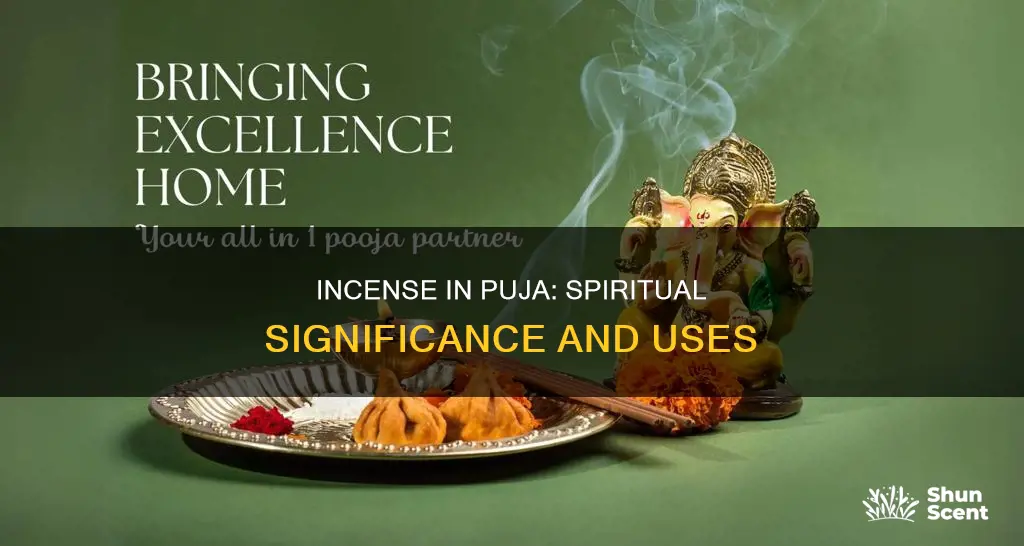 what is incense used for in puja