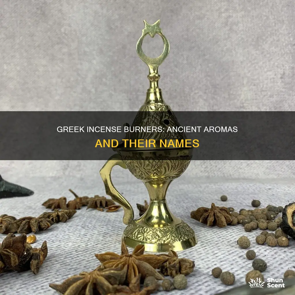 what is is called incense burner for greek house