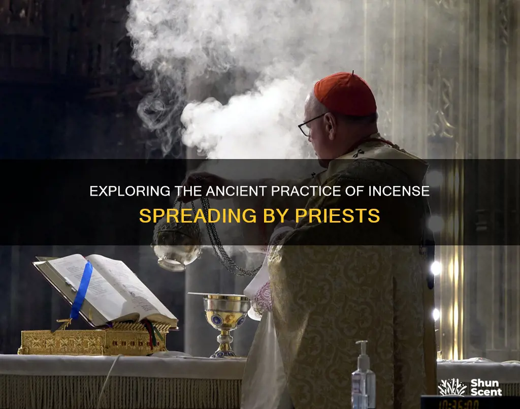 what is it called when priests spread incense