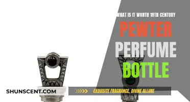 Antique Perfume Bottle: Worth and History