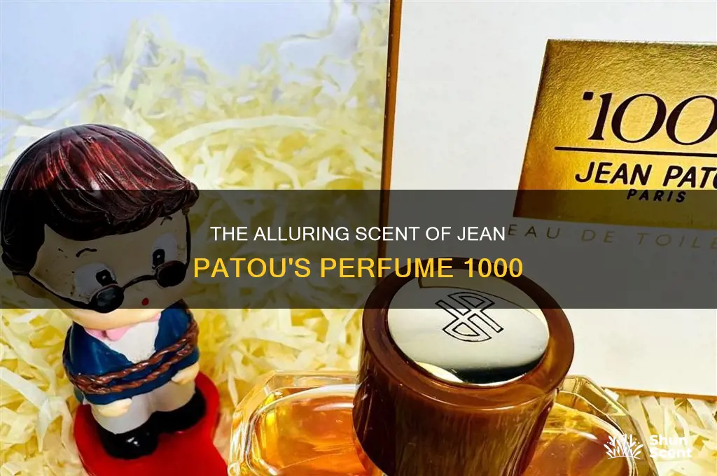 what is jean patou perfume 1000