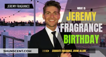 Jeremy Fragrance's Birthday: Celebrating a Fragrant Life